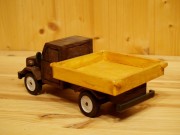 Deko-Lastwagen, Holz, dunkelbraun/eiche