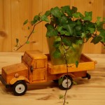 Deko-Lastwagen, Holz, pinie